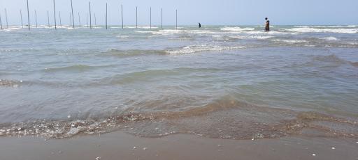 عکس ساحل خزر آباد