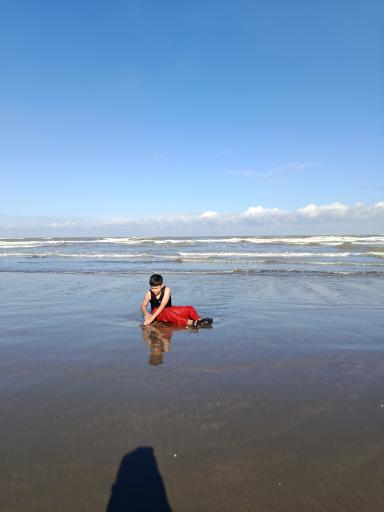 عکس ساحل خزر آباد