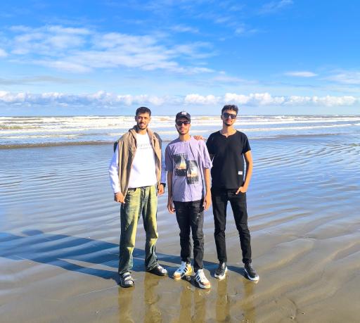 عکس ساحل خزر آباد