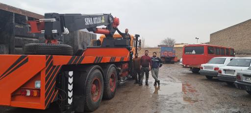 عکس جرثقیل سازی سینا اطلس
