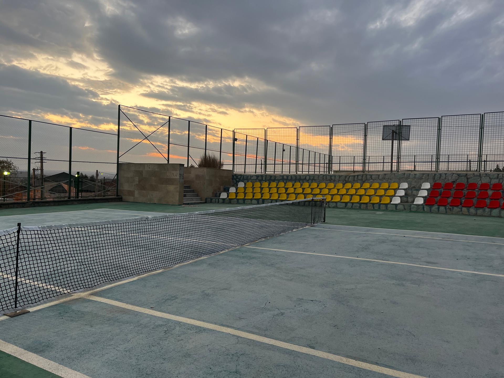 عکس زمین تنیس المپیک