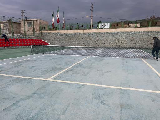 عکس زمین تنیس المپیک