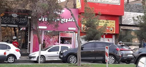 عکس ساندویچ سرد صورتی