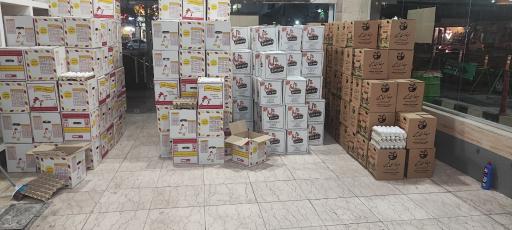 عکس بازرگانی تخم مرغ روز حاج رحیمی