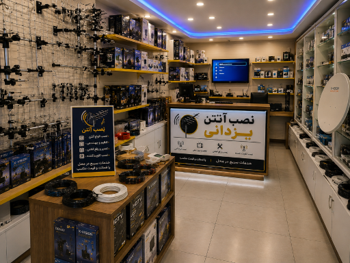 عکس نصب آنتن 