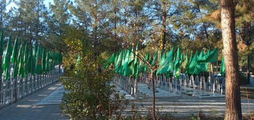 عکس مزار شهدای مدافع حرم