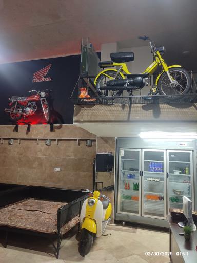 عکس کافه موتوری