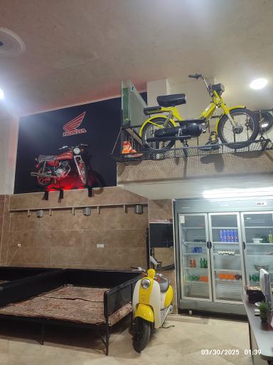 عکس کافه موتوری
