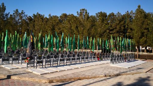 عکس مزار شهدای مدافع حرم