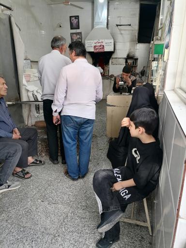 عکس نانوایی سنگک 9 دی