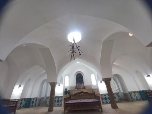 عکس حمام تاریخی درب امامزاده