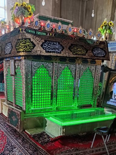 عکس آستان مقدس طیب ابن موسی (ع) مرقد مطهر آیت‌الله صراف‌زاده