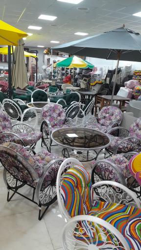 عکس مبلمان باغی ویلایی باغدان