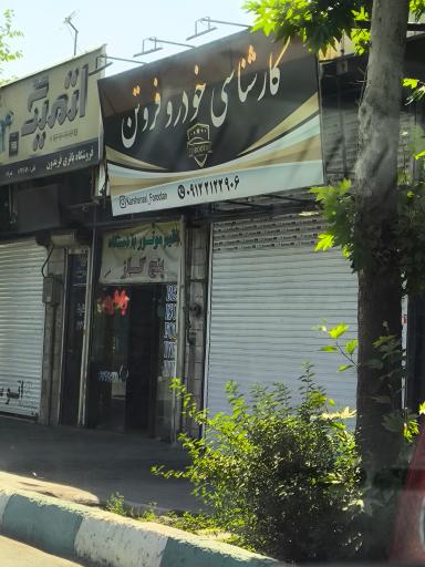 عکس کارشناسی تشخیص رنگ خودرو فروتن