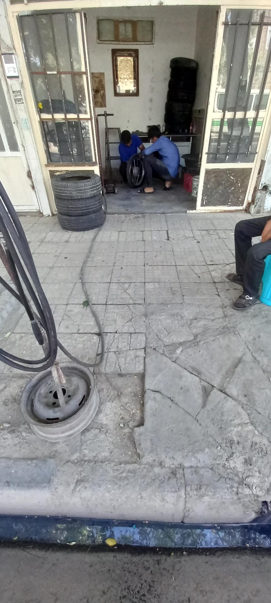 عکس پنچرگیری