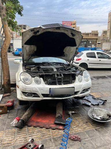 عکس جلوبندی سازی و هیدرولیک فرمان محسن