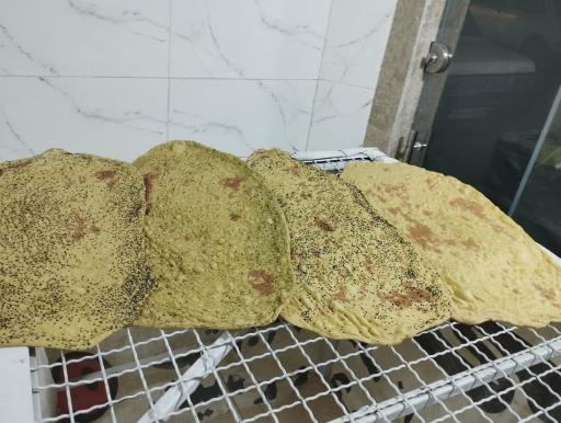 عکس نانوایی خراسانی گندم 