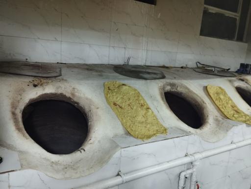 عکس نانوایی خراسانی گندم 