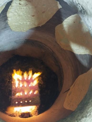 عکس نانوایی خراسانی گندم 