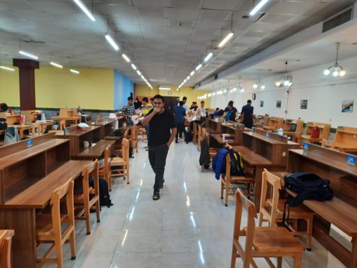 عکس سالن مطالعه پسرانه آرمان