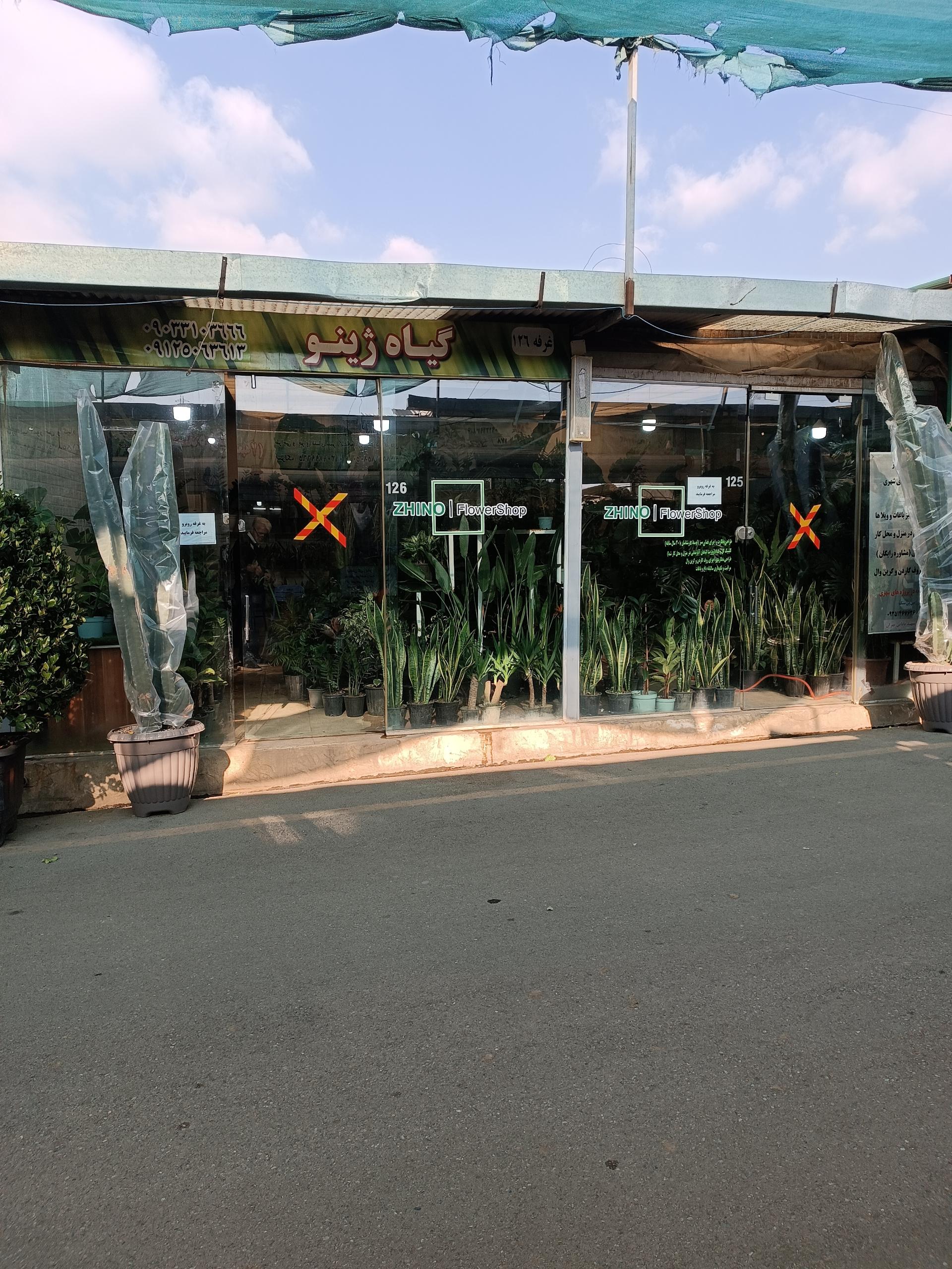 عکس فروشگاه گیاه خاک و گلدان