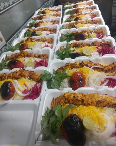 عکس سفره خانه عمارت