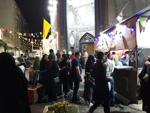 عکس ایستگاه صلواتی شهداي شهرک شاهد 