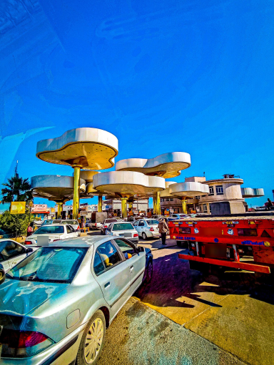 عکس پمپ بنزین و گازوئیل