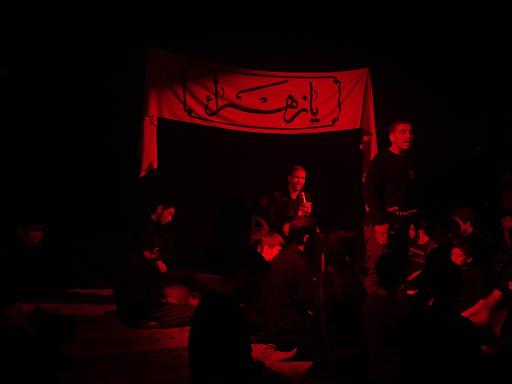 عکس هیئت شهدای گمنام