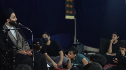 عکس هیئت شهدای گمنام