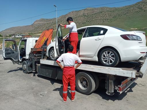 عکس امدادخودرو جاده فیروزکوه