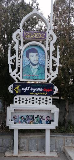 عکس آرامگاه شهید محمود کاوه