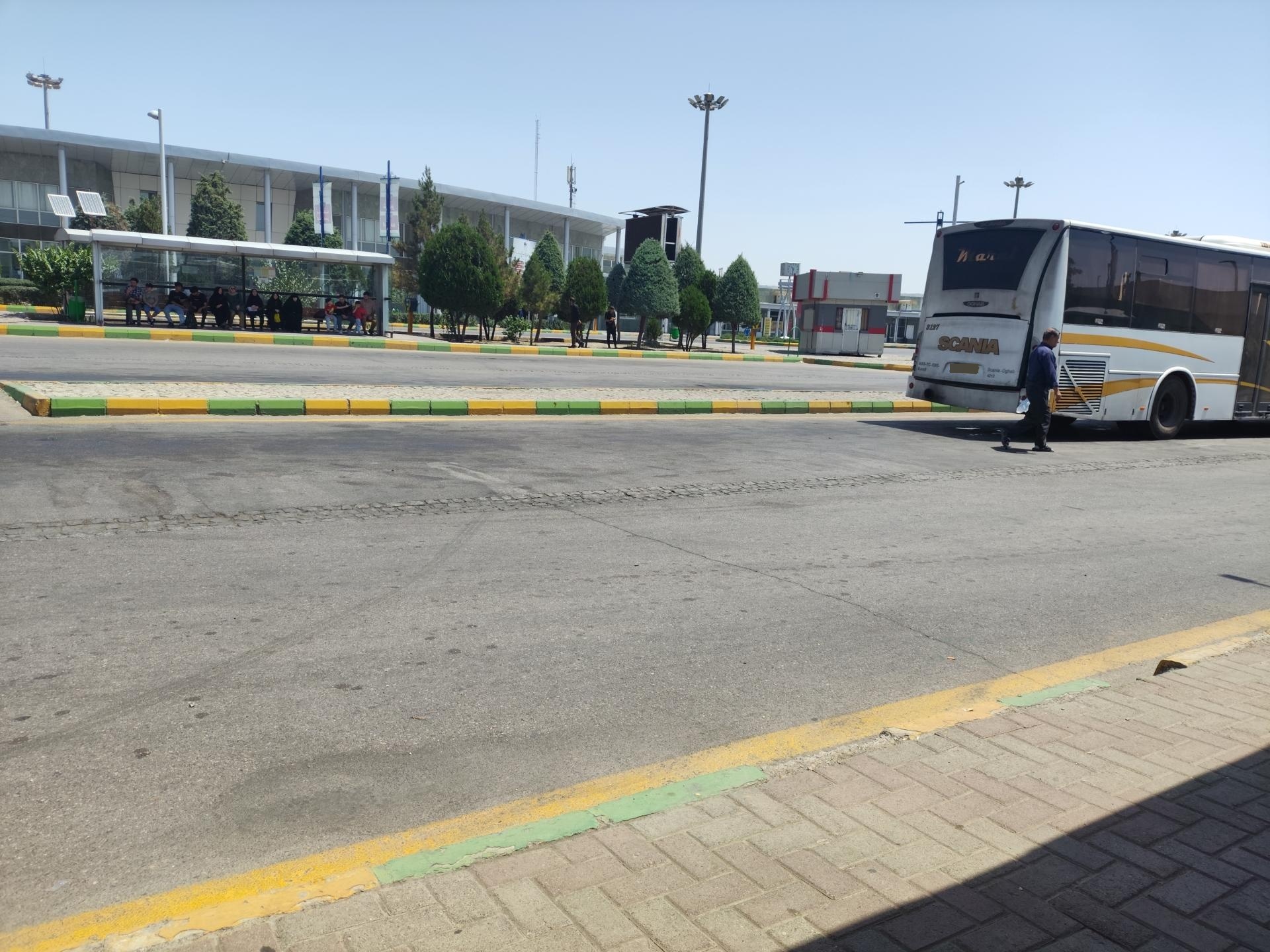 عکس پایانه غرب اتوبوسرانی 