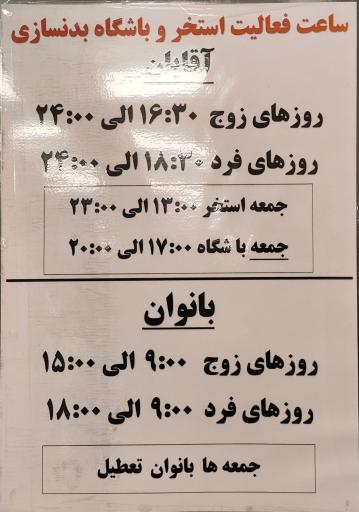 عکس مجموعه ورزشی و استخر نگین تهران