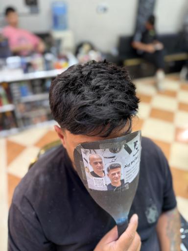 عکس داماد سرای رمضانی پروتز مو پرند