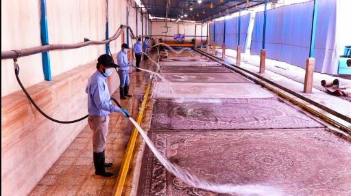 عکس قالیشویی عرفان