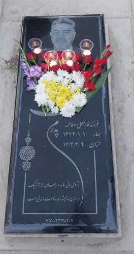 عکس مزار علی نعمتی 