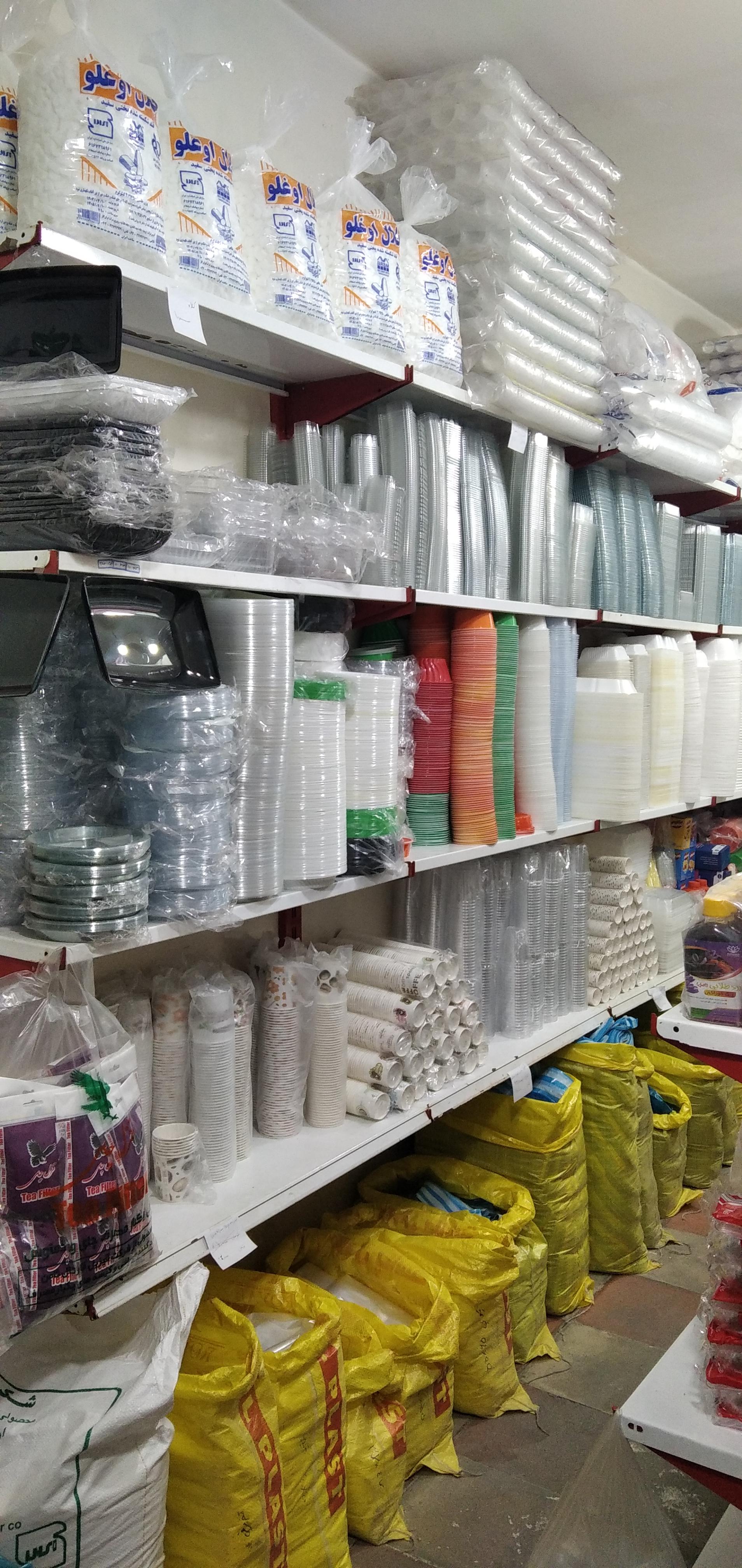 عکس ظروف یکبار مصرف حمیدی 