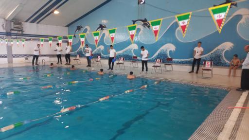 عکس استخر شهدای مشکین دشت