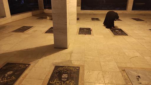 عکس گلزار شهدای ریز