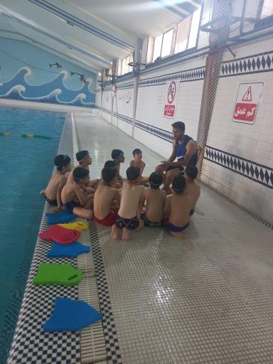 عکس استخر شهدای مشکین دشت