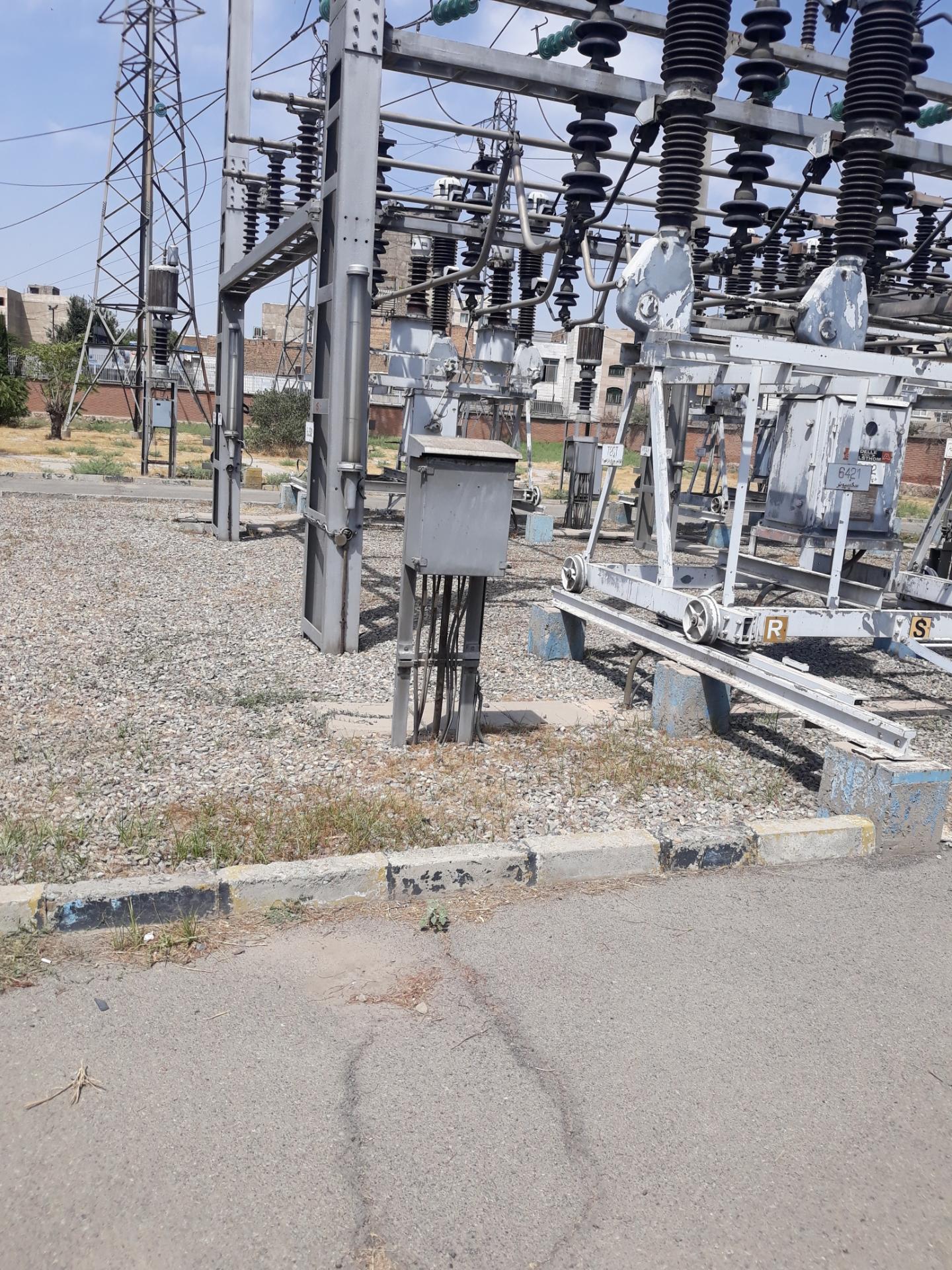عکس پست برق ۶۳ کیلوولت ری