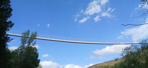 عکس پل معلق نیمه شیشه ای مشگین شهر