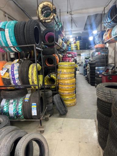 عکس لاستیک فروشی درزی