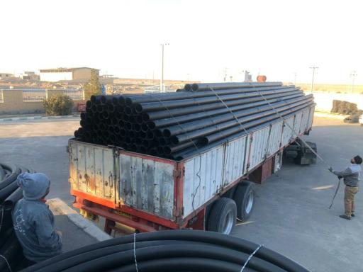 عکس تولید لوله و اتصالات پلی اتیلن