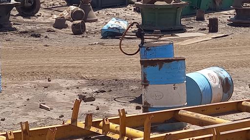 عکس معدن سنگ آهن سنگان خواف