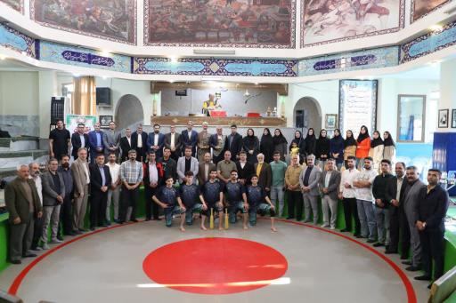 عکس هیات پهلوانی و زورخانه ای استان البرز