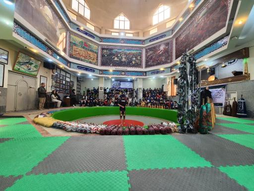 عکس هیات پهلوانی و زورخانه ای استان البرز