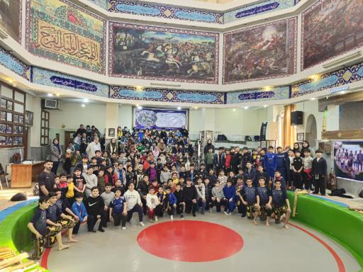 عکس هیات پهلوانی و زورخانه ای استان البرز