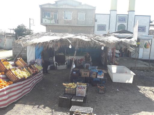 عکس میوه و ماهی فروشی ایستگاه نادرآباد